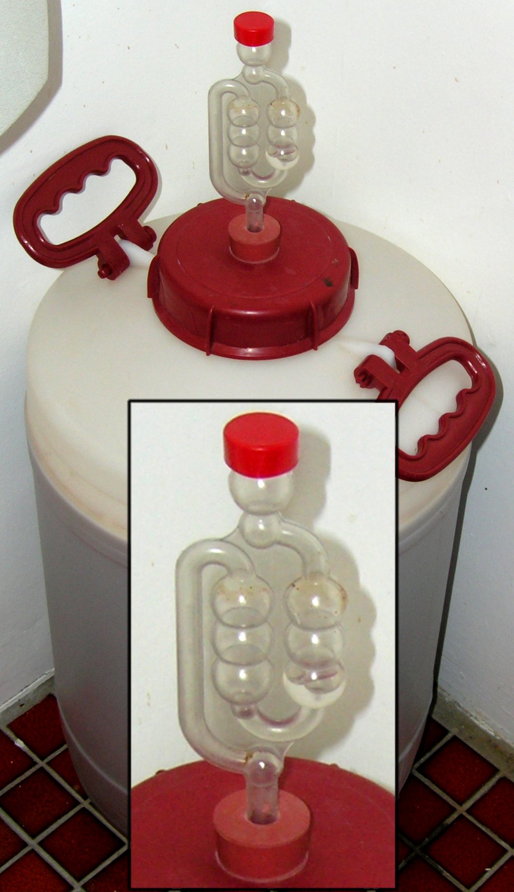Fermentation airlock